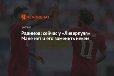 Радимов: сейчас у «Ливерпуля» Мане нет и его заменить некем