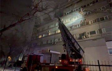 Масштабный пожар отеля в центре Москвы: шесть человек погибли