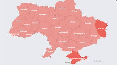 По всей Украине – воздушная тревога, в Беларуси в воздухе МиГ