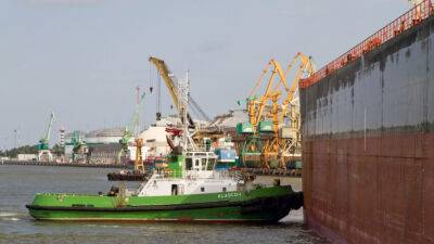 Объемы погрузок в Клайпедском порту в январе упали на 27%