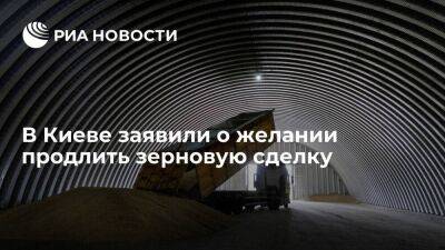СМИ: Украина запросит у Турции и ООН переговоры о продлении зерновой сделки