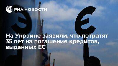 Замглавы Минфин Зыкова: Украина потратит 35 лет на погашение кредитов, выданных ЕС