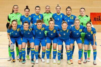 Женская сборная Украины по футзалу во второй раз обыграла Словакию в контрольном матче