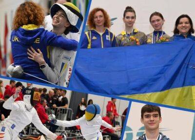 Украинка Конрад выиграла «золото» на кадетском чемпионате Европы по фехтованию