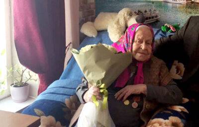 Труженице тыла Антонине Васильевне Сорокиной исполнилось 102 года