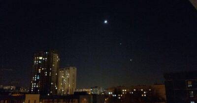 Парад планет: украинцы могут увидеть, как Луна, Юпитер и Венера выстроились в один ряд (фото)