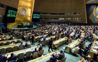 В Украине отреагировали на принятие резолюции ГА ООН