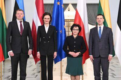 Спикеры стран Балтии и Польши призывают увеличивать помощь Украине