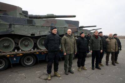 Польша поставила Украине первые танки Leopard