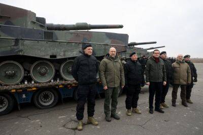Первые четыре Leopard 2 уже в Украине – в пути еще 10 от Польши и 18 от Германии, вместо 14 анонсированных ранее
