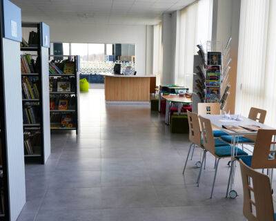 В Скуодасе открывается современная и современная новая библиотека