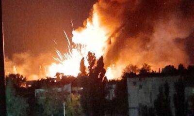 «Бавовна» в Мариуполе: взорван еще один склад БК оккупантов