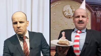 Великий из "Квартал 95" показал пародию, как Лукашенко "поздравлял" Путина с годовщиной войны: видео