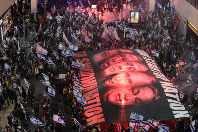 Восьмая суббота демонстраций по всему Израилю