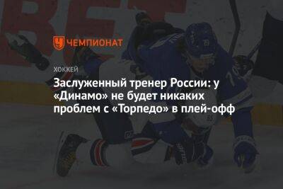 Заслуженный тренер России: у «Динамо» не будет никаких проблем с «Торпедо» в плей-офф