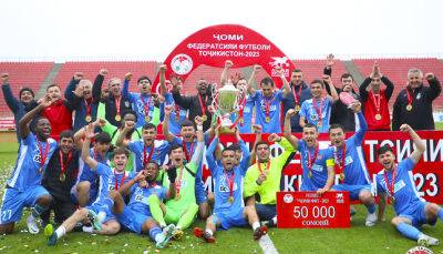 ЦСКА впервые в своей истории выиграл Кубок Федерации футбола Таджикистана