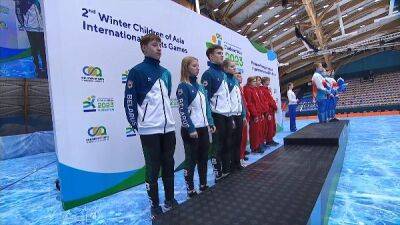 Первая медаль белорусов на II Зимних играх «Дети Азии»