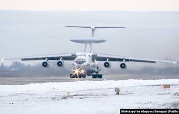 Как выглядел российский самолет А-50 в Мачулищах до подрыва