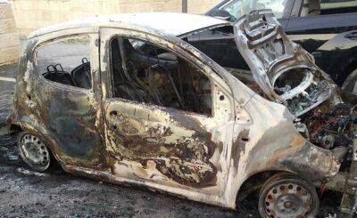 Бейт-Шеан: старшеклассники сожгли машину директора из-за дисциплинарного взыскания