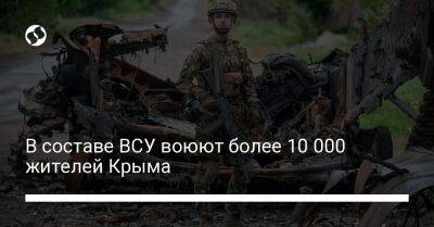 В составе ВСУ воюют более 10 000 жителей Крыма
