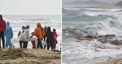 У побережья Италии разбилась лодка с мигрантами – сколько погибших, подробности