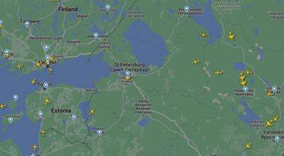 Над российским Санкт-Петербургом закрыли воздушное пространство из-за «неопознанного объекта»