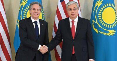 Говорили о стратегическом партнерстве: президент Казахстана встретился с госсекретарем США