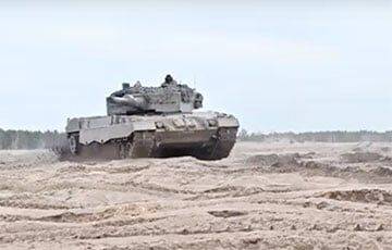 Канадские военные показали, как учили украинцев управлять танками Leopard 2