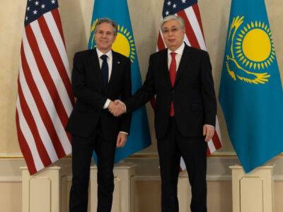 Госсекретарь США встретился с президентом Казахстана: детали