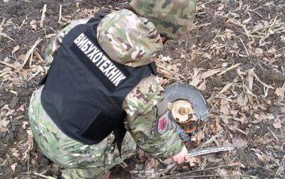 На Киевщине нашли обломок "шахеда" со взрывателем