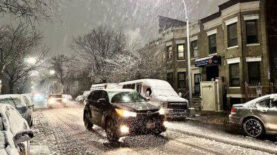 Нью-Йорк впервые за зиму накрыл самый большой снегопад - unn.com.ua - Украина - Киев - New York - Нью-Йорк - Нью-Йорк - шт. Нью-Йорк