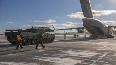В Украину летит первый танк Leopard 2 от Канады