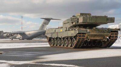 Первый танк Leopard 2 уже направляется в Украину из Канады