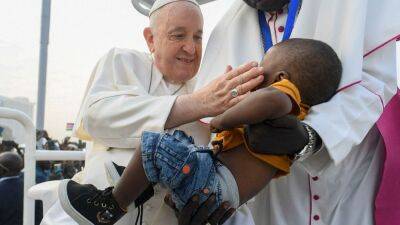Папа римский завершил визит в Южный Судан - ru.euronews.com - Южный Судан - Джуба