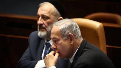 Новый "закон Дери" расколол коалицию: ШАС против Ликуда