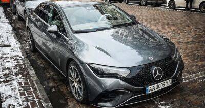 В Украине заметили новейший электромобиль Mercedes-Benz с запасом хода свыше 600 км (фото)