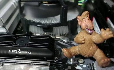 SSD CFD Gaming с поддержкой PCIe 5.0 шумит даже сильнее, чем боксовый вентилятор процессора Intel
