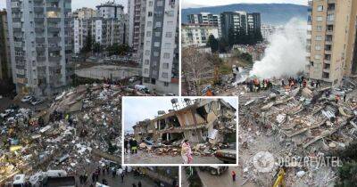 Землетрясение в Турции 6 февраля – обрушение домов зафиксировали на видео