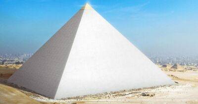 Белые и блестящие: как выглядели Великие Пирамиды в Гизе сразу после строительства