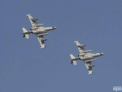 Пограничники сбили российский военный самолет над Бахмутом. Видео
