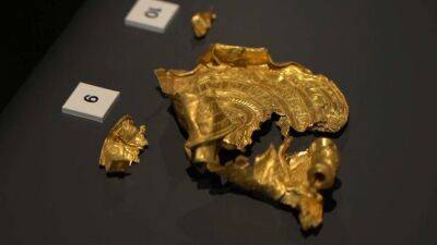 В Дании показали сокровища, найденные при помощи металлоискателя