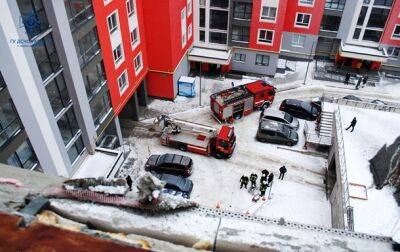 В многоэтажке Львова произошел взрыв газа