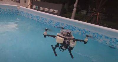 Необычный дрон способен и летать, и плавать под водой: как применят устройство (видео) - focus.ua - Китай - Украина - Гонконг