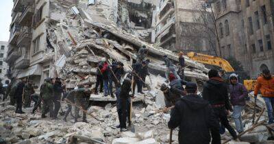 Реджеп Тайип Эрдоган - Землетрясение в Сирии: женщина родила под завалами разрушенного дома, но погибла (фото, видео) - focus.ua - Сирия - Украина - Турция - г. Алеппо