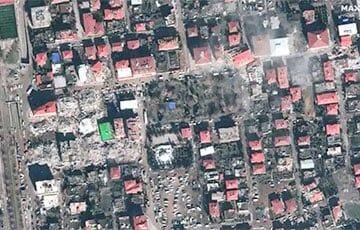 Землетрясение в Турции: опубликованы спутниковые снимки разрушений