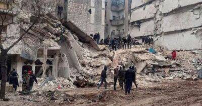 Число погибших в Сирии при землетрясении увеличилось до 1 250