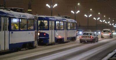 Rīgas satiksme перестроит трамвайную инфраструктуру на перекрестке улиц 11 ноября и 13 января