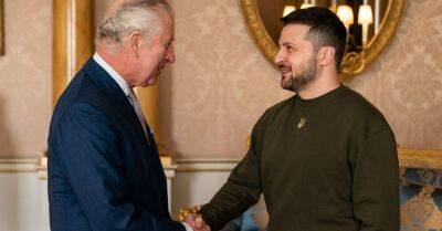 Визит Зеленского в Лондон: президент Украины попросил у Британии истребители и встретился с королем Карлом III