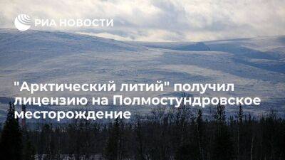 "Арктический литий" получил лицензию на добычу на Полмостундровском месторождении