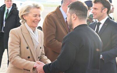 Зеленский в Брюсселе встретился с президентом ЕК